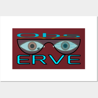 Obs ERVE (shades) Posters and Art